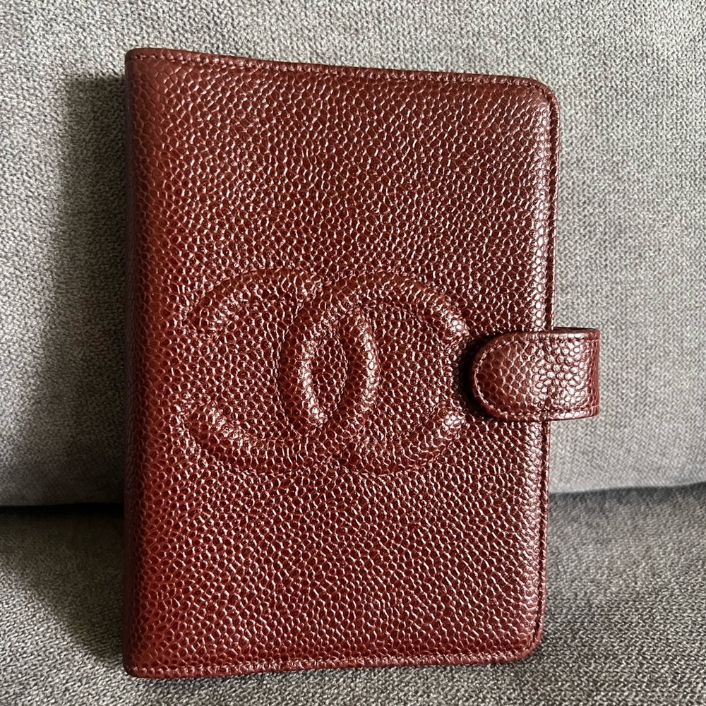 ✨HOST PICK✨CHANEL CC Agenda Day Planner Notebook Cover - Picture 1 of 10